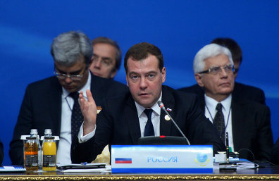 Prime Minister of the Russian Federation Dmitry Medvedev